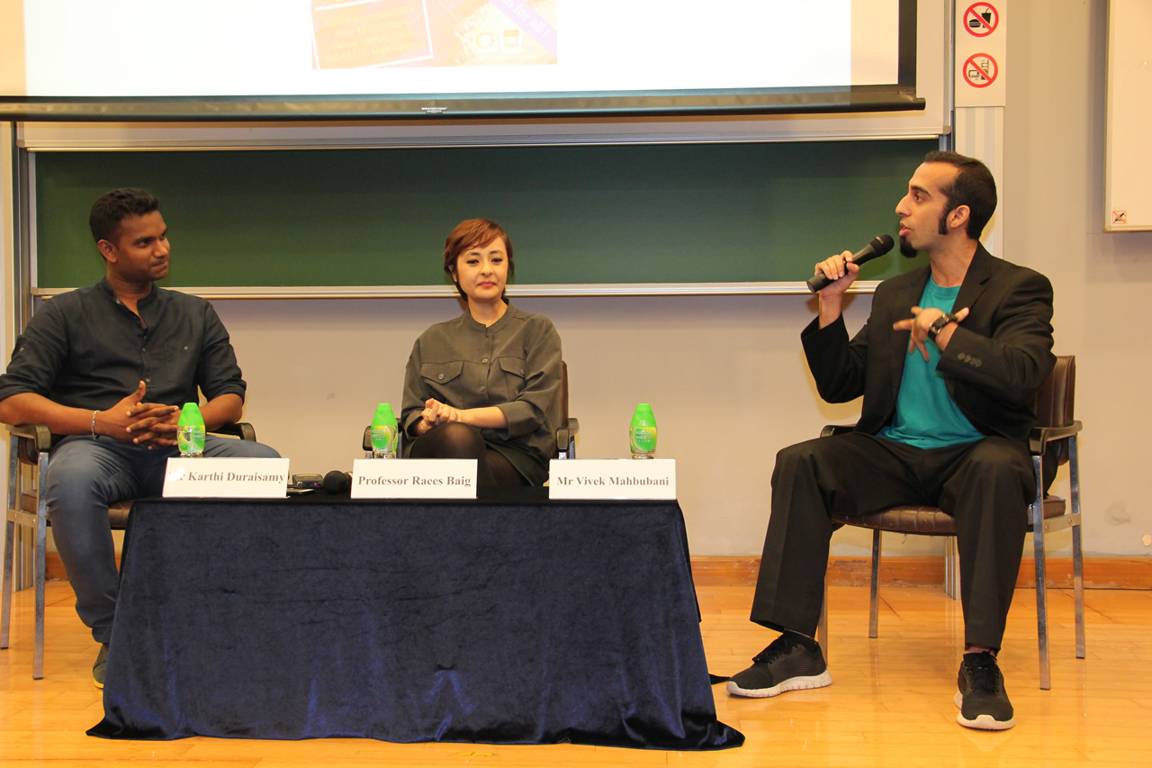 Flying Colors of Hong Kong Sharing Session Event Photo.