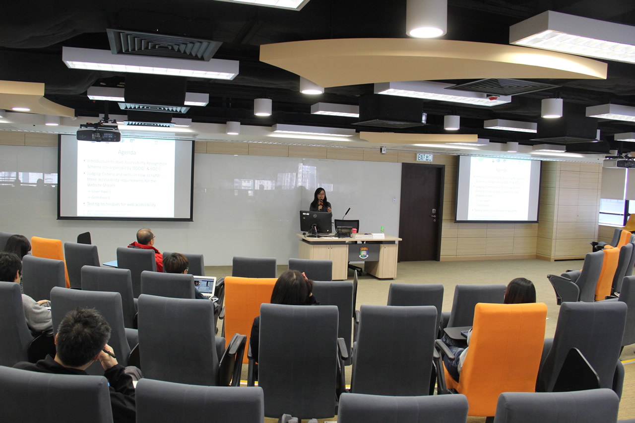 Seminar on Web Accessibility for Webmasters or Web Administrators Event Photo.