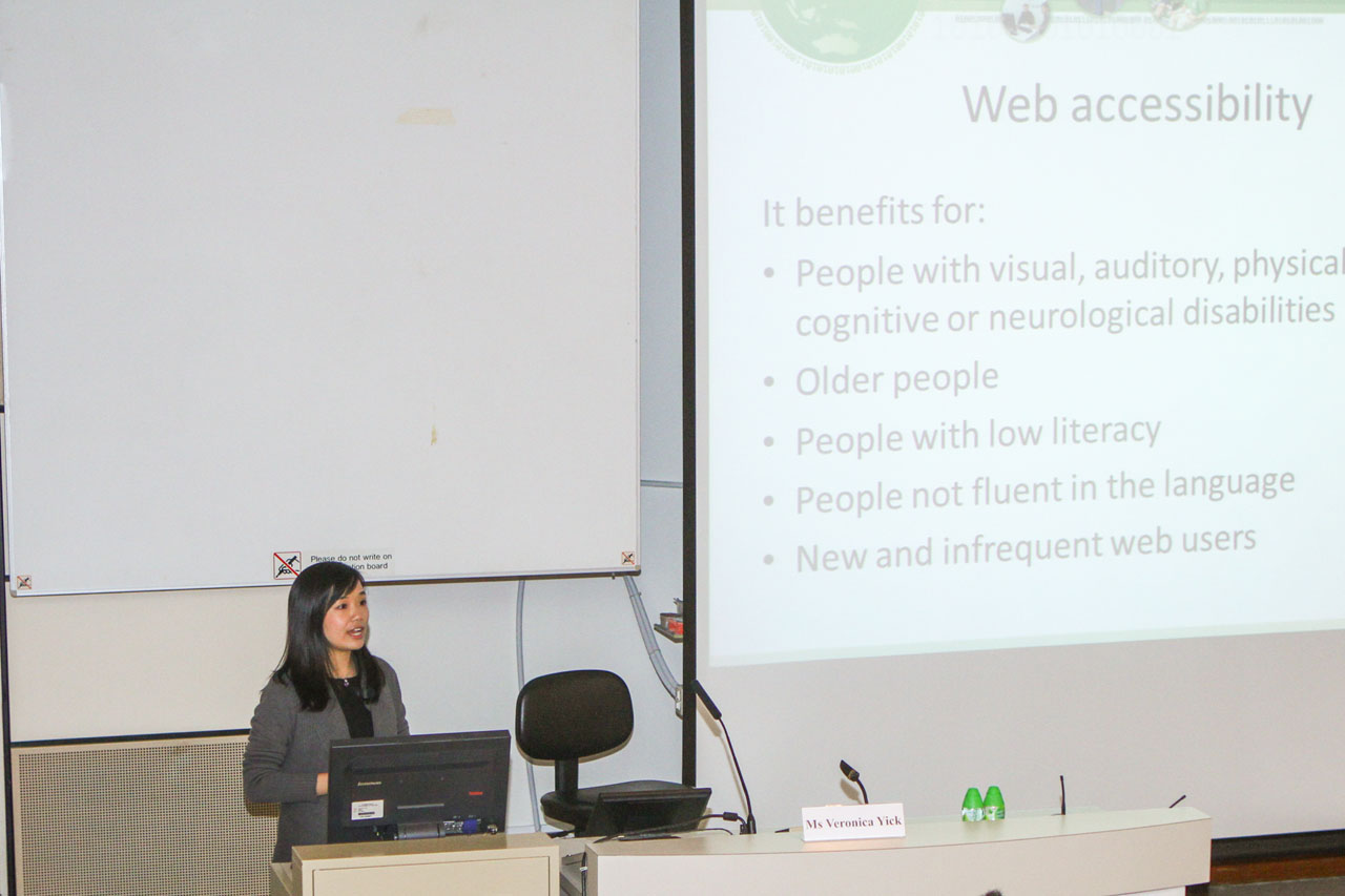 Training on Web Accessibility Event Photo.